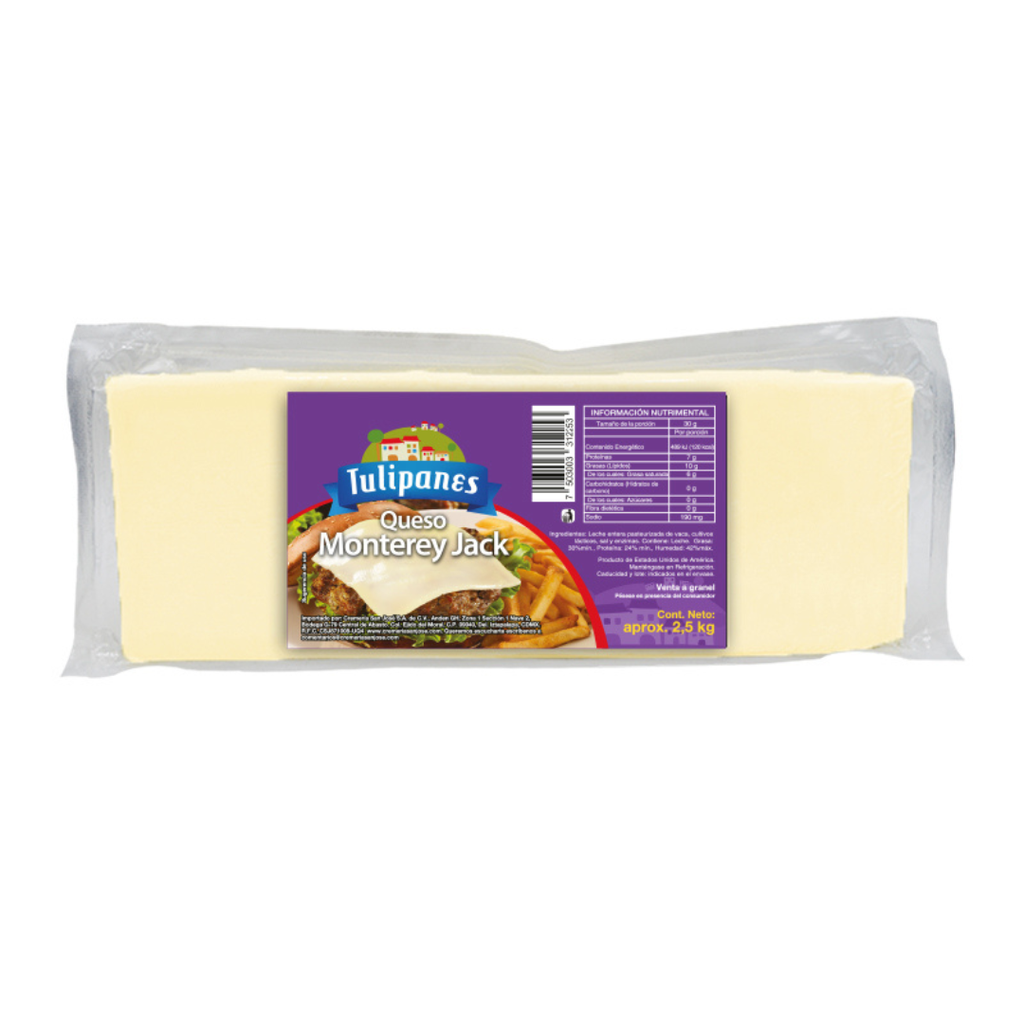 Caja de monterey Jack Tulipanes con barras de 3 kg