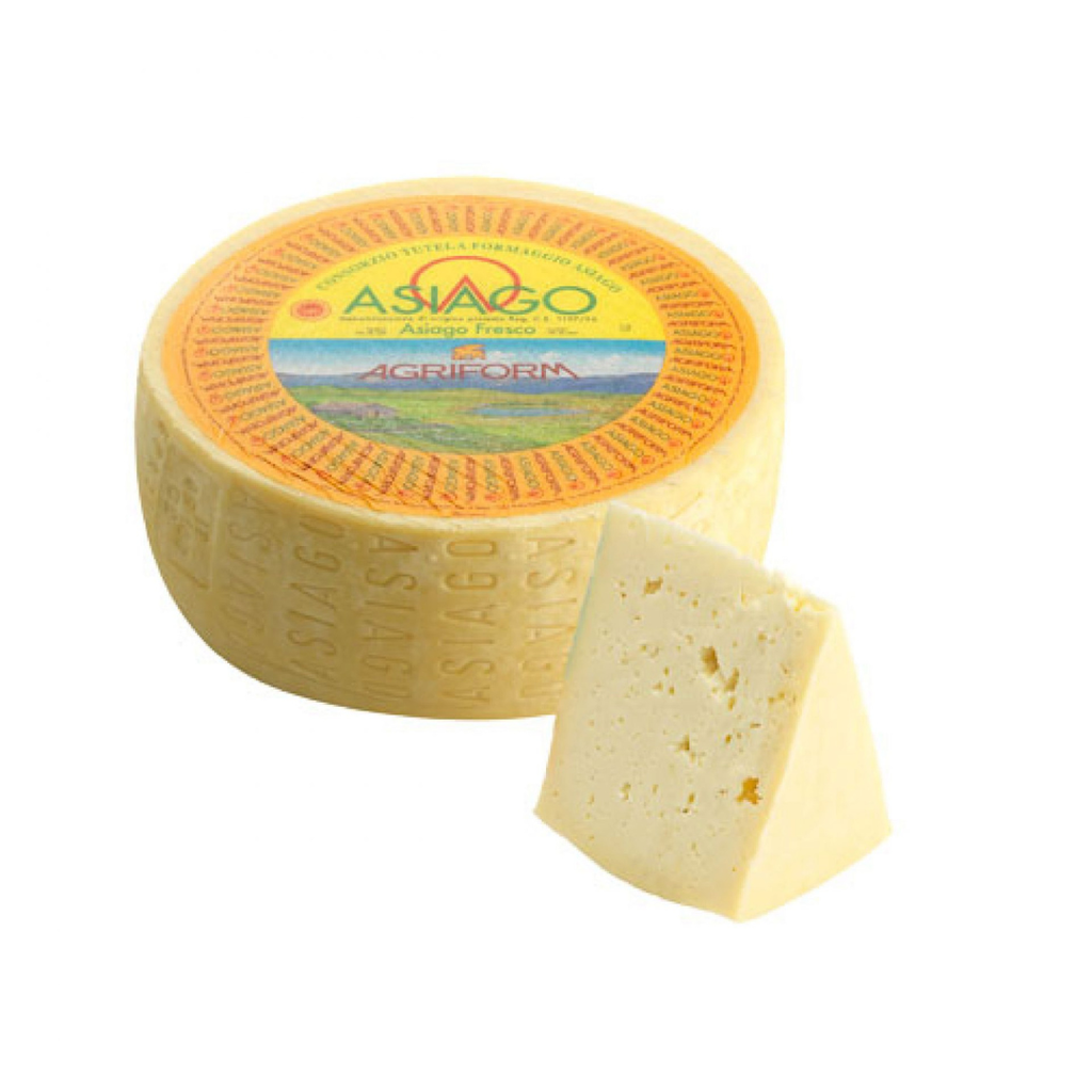 Queso Asiago Pressato Agriform rueda 10 kg