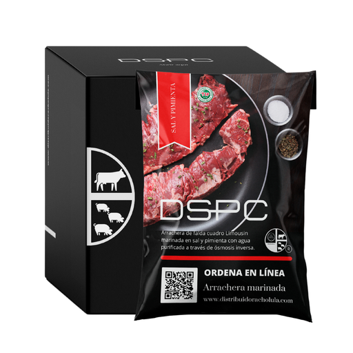 Arrachera Marinada DSPC Caja 5 Kg