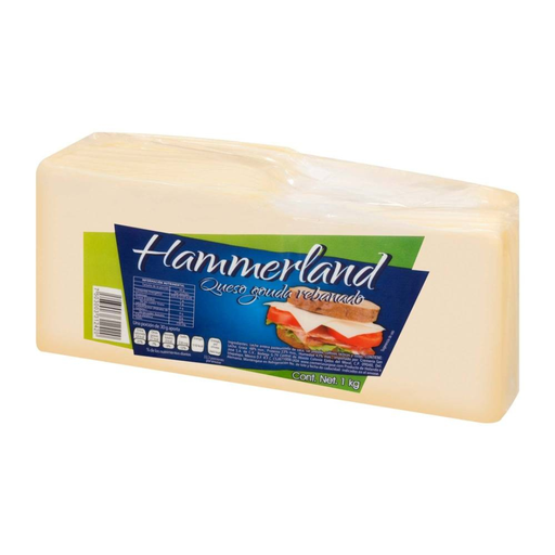 Caja de gouda rebanado Hammerland con bolsas de 1 kg