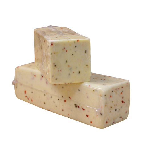 Caja de queso Pepper Jack y/o Marbled Jack con barras de 3 kg