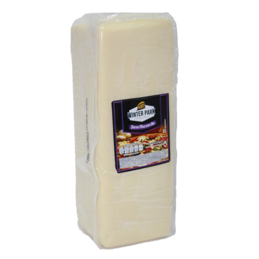 Caja de mozzarella (Especial para pizza) W. Park con barras de 3 kg