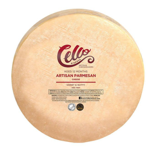 Parmesano riserva 12 meses Cello rueda 9 kg