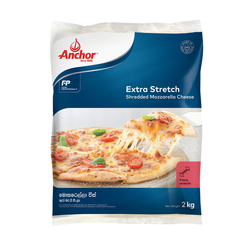 Mozzarella (Pizzero) cubicado Anchor 2 kg